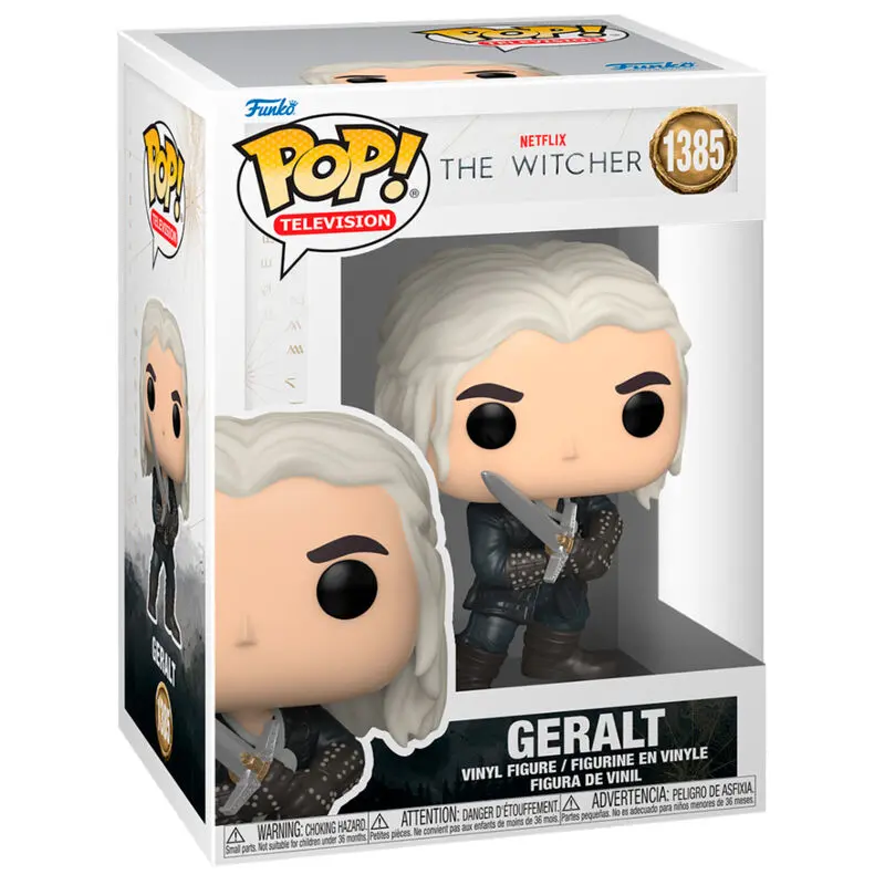 The Witcher POP! TV Vinyl Figur Geralt 9 cm termékfotó