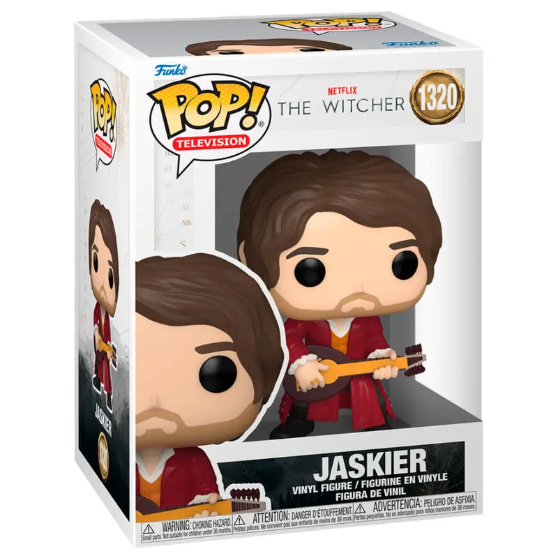 The Witcher POP! TV Vinyl Figuren Jaskier 9 cm Sortiment (6) termékfotó