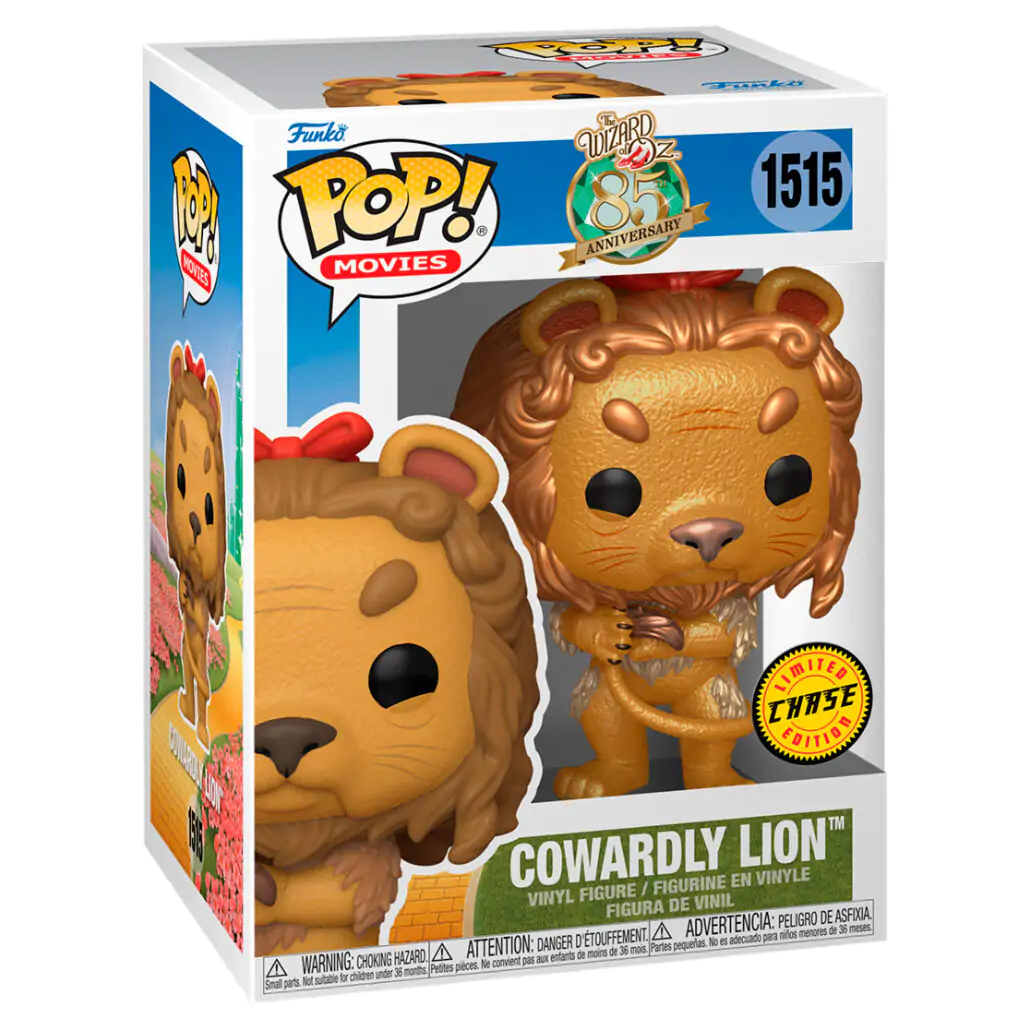 POP Figur The Wizard of OZ Cowardly Lion Chase termékfotó