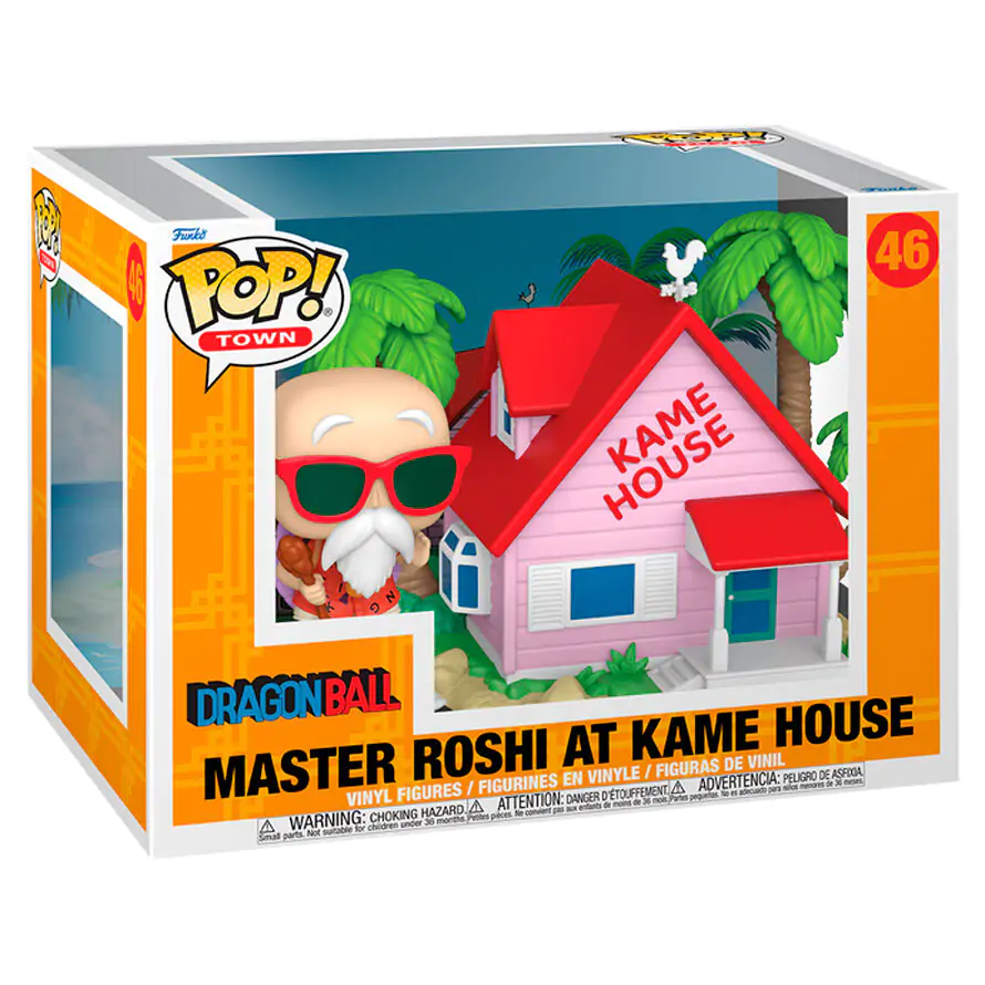 Funko POP Figur Town Dragon Ball Master Roshi At Kame House Produktfoto