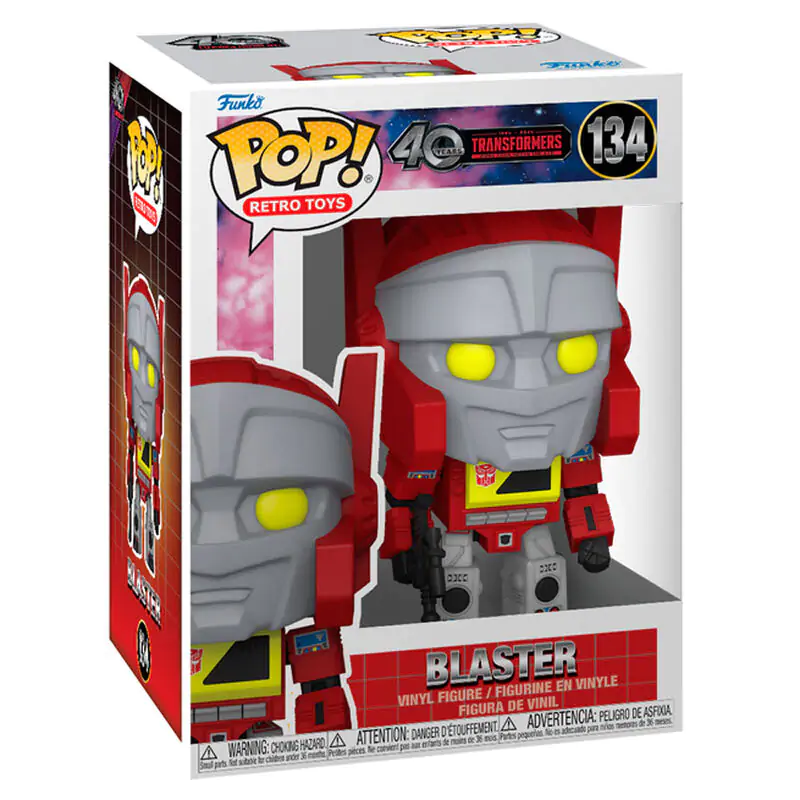 Funko POP Figur Transformers Generation 1 Blaster termékfotó