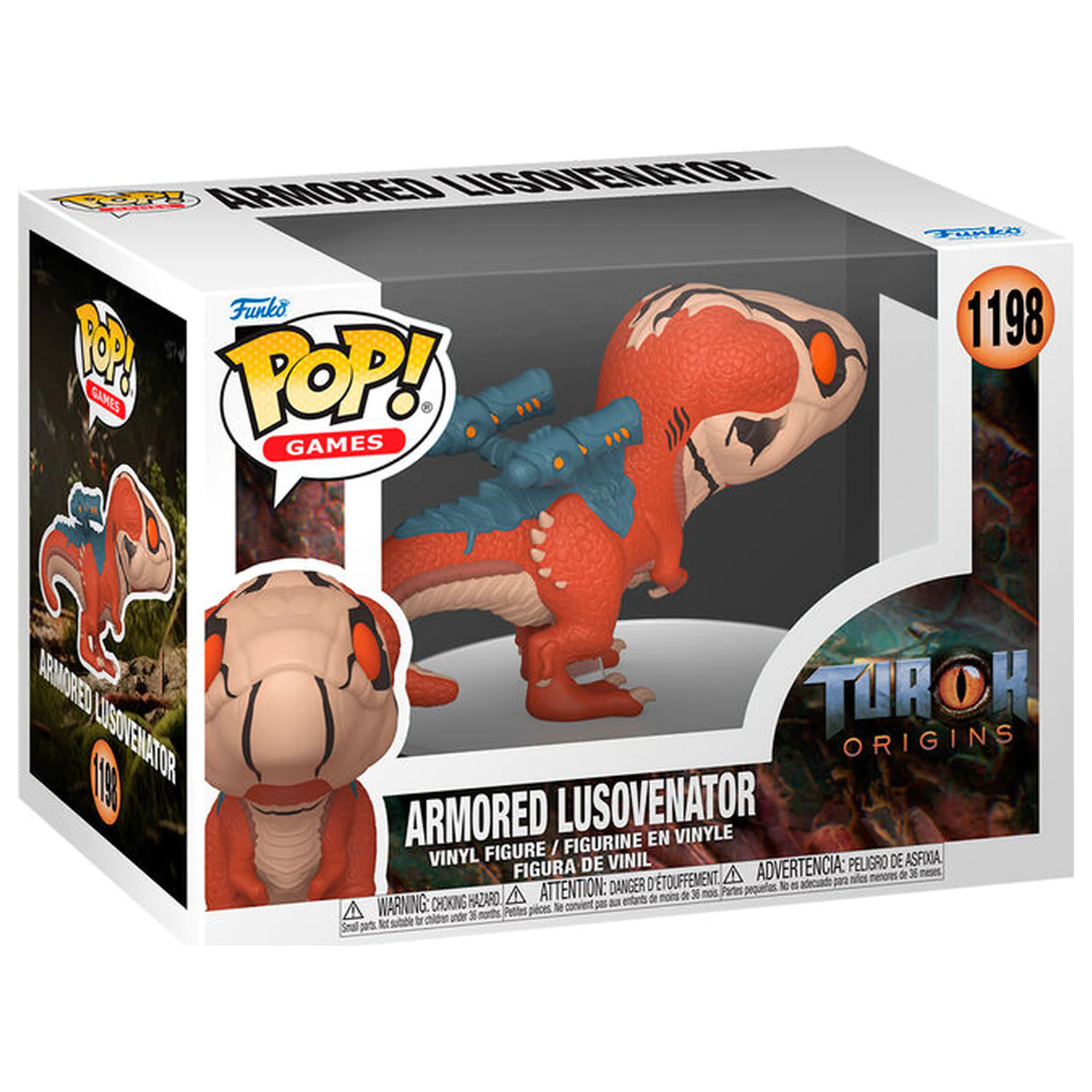 Funko POP Figur Turok Armored Lusovenator Produktfoto