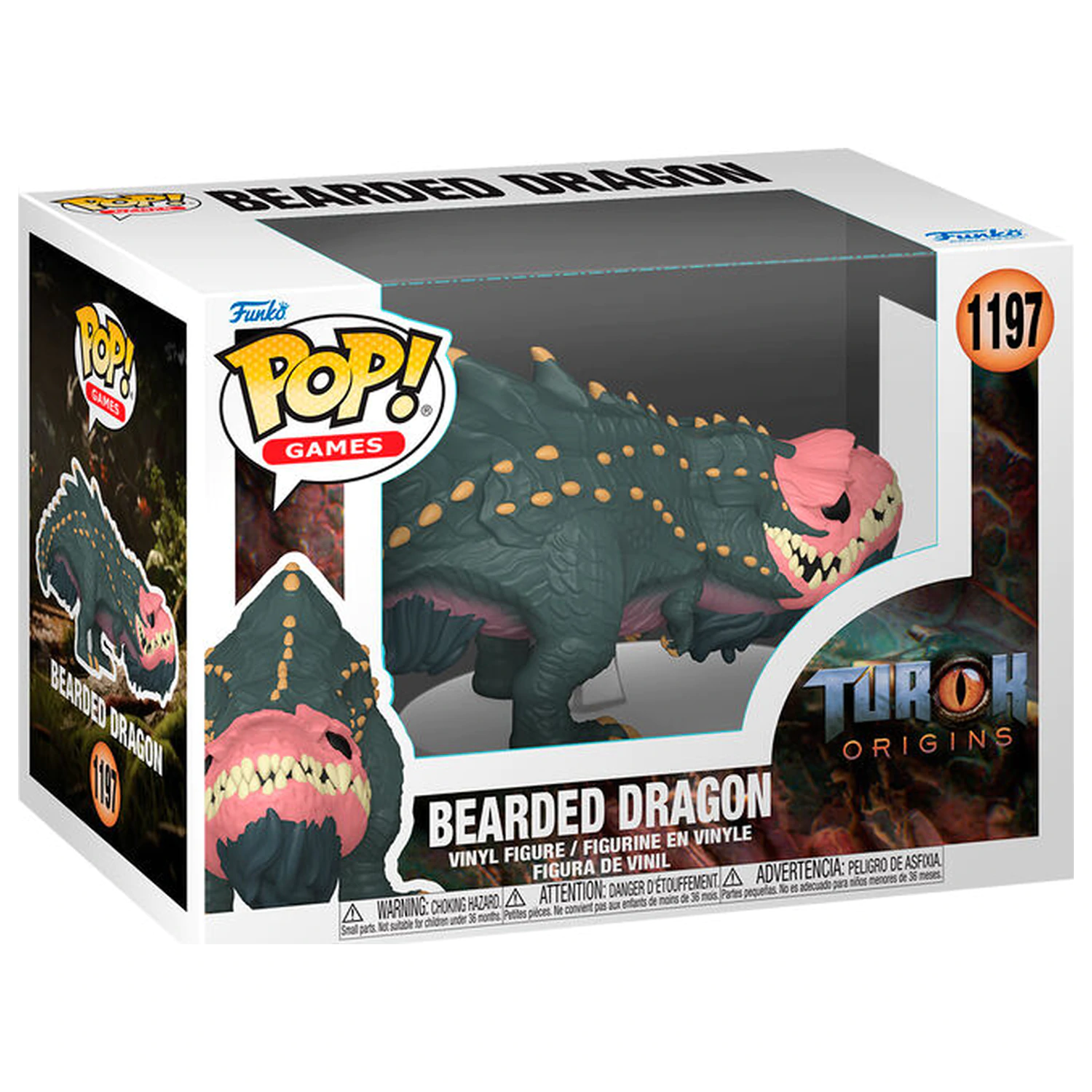 Funko POP Figur Turok Bearded Dragon Produktfoto