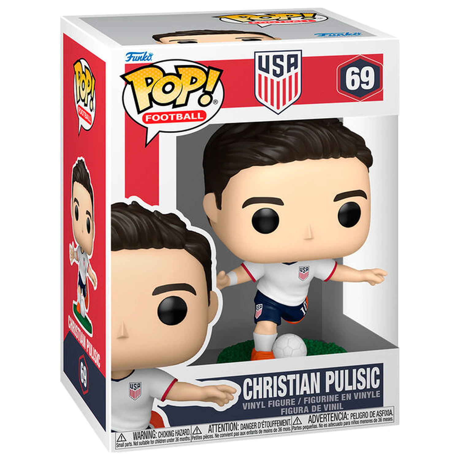 Funko POP Figur United States Christian Pulisic Produktfoto