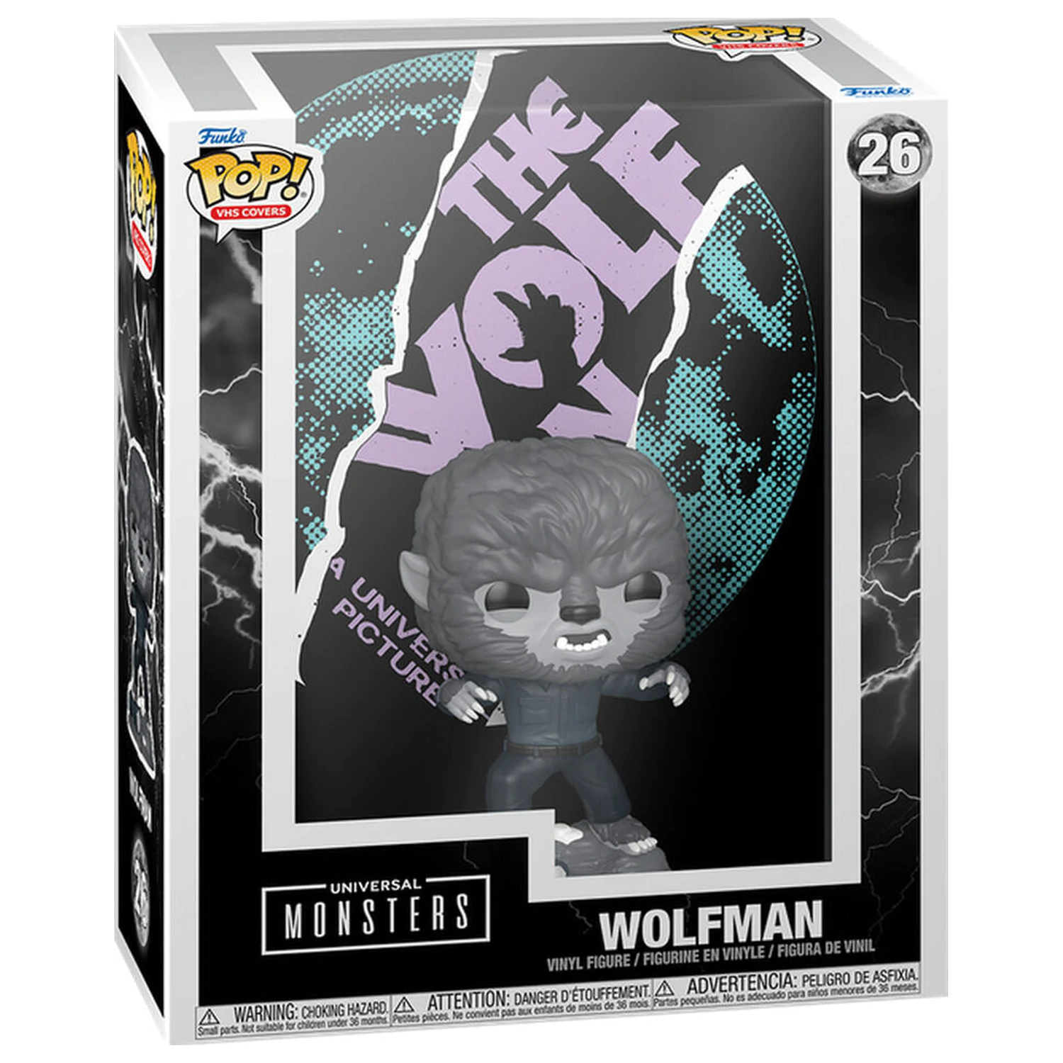 Funko POP Figur VHS Universal Monsters Wolfman Produktfoto