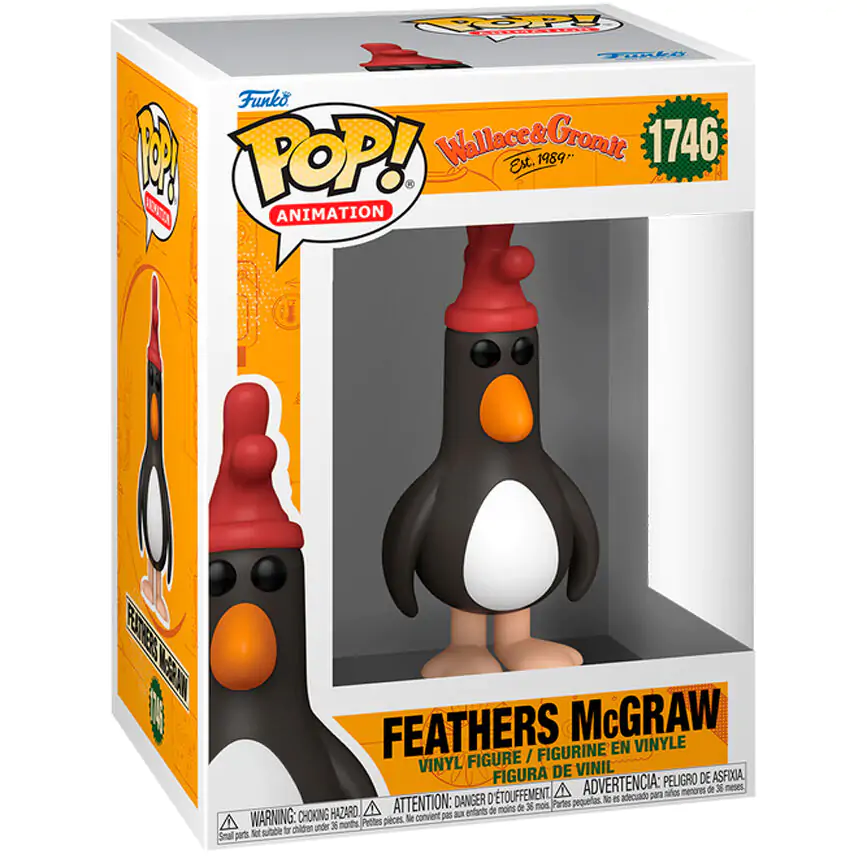 Funko POP Figur Wallace & Gromit Feathers McGraw termékfotó