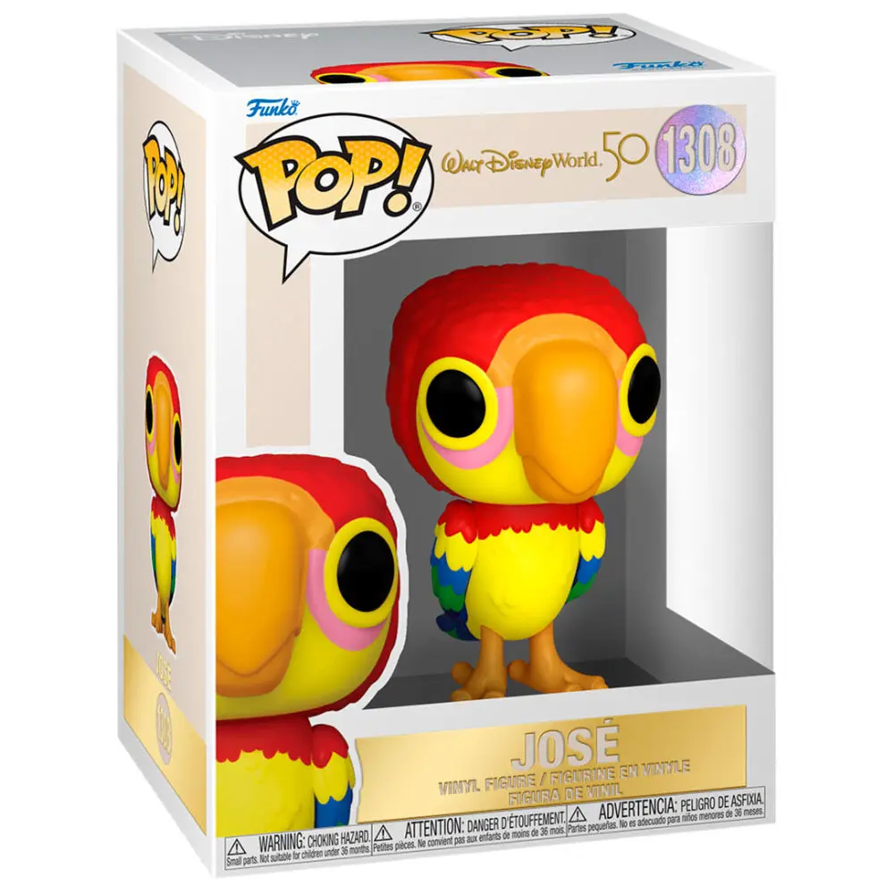 Walt Disney Word 50th Anniversary POP! Disney Vinyl Figur José 9 cm termékfotó