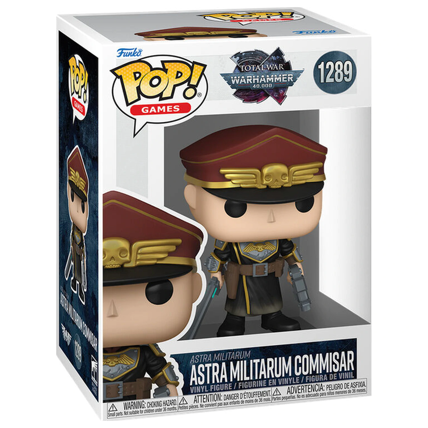 Funko POP! Figur Warhammer Astra Militarum Commisar Produktfoto