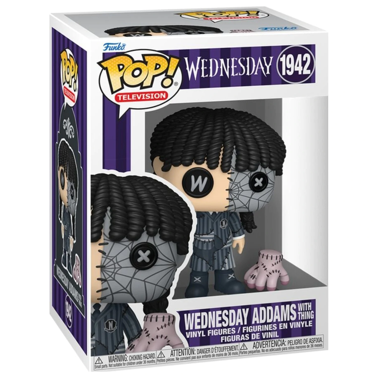 Funko POP Figur Wednesday - Wednesday Addams mit Things Produktfoto