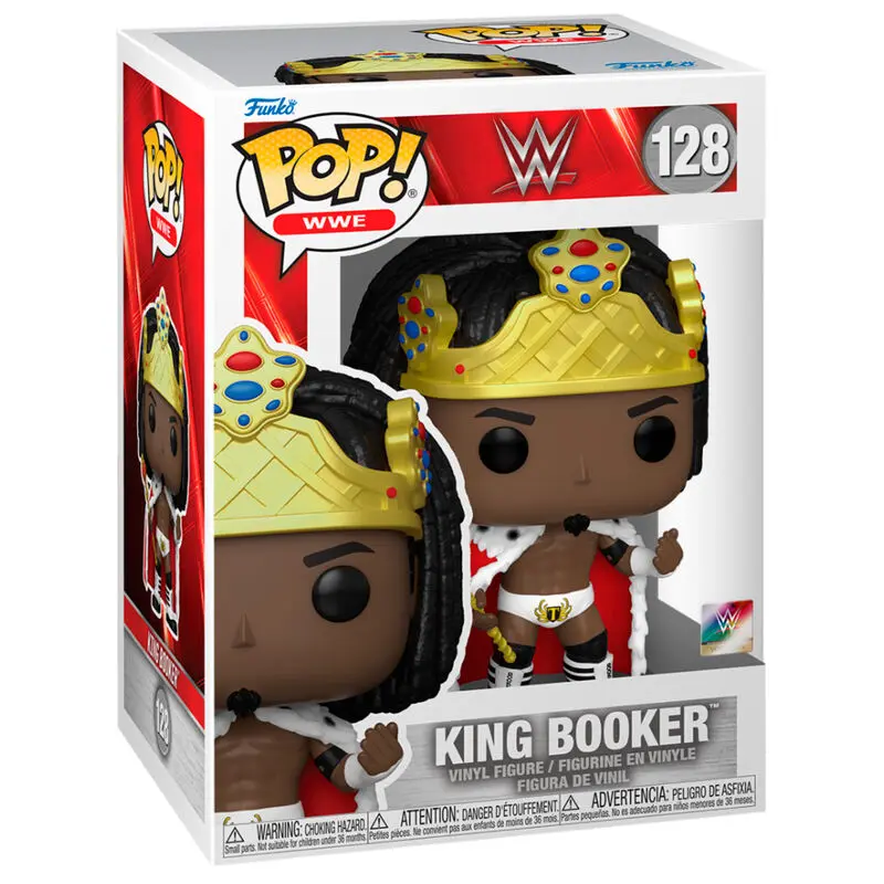 WWE POP! Vinyl Figur King Booker T 9 cm termékfotó