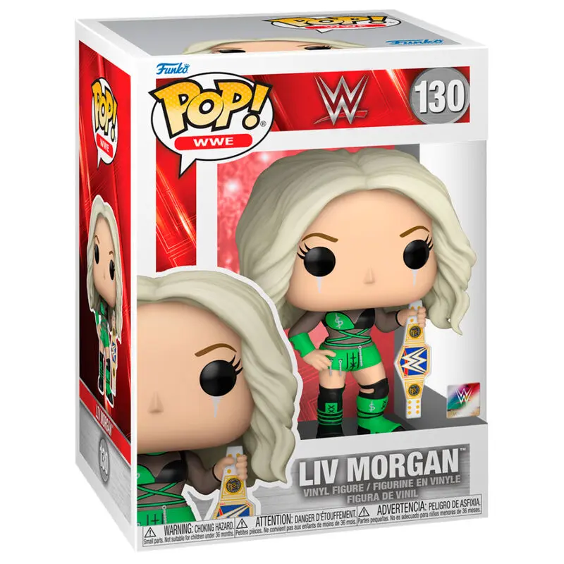 WWE POP! Vinyl Figur Liv Morgan with Belt 9 cm termékfotó