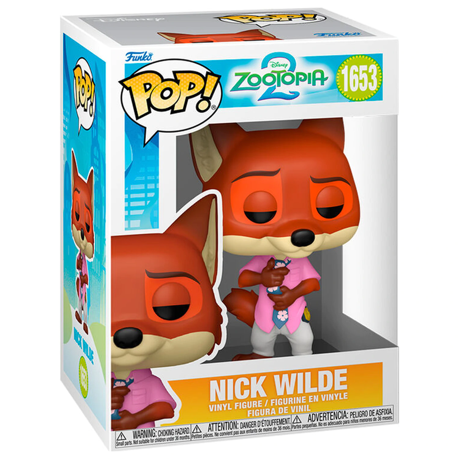 Funko POP Figur Zootopia 2 Nick Wilde Produktfoto