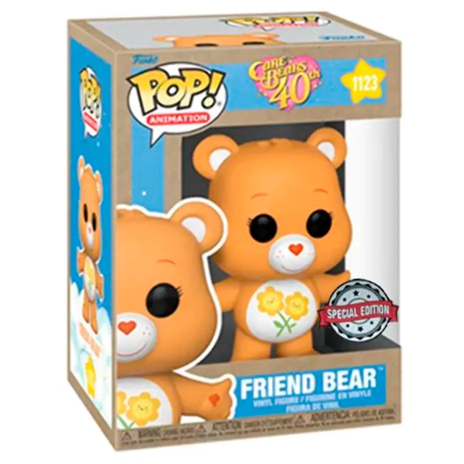 POP Figur Care Bears 40th Anniversary Friend Bear Exclusive termékfotó