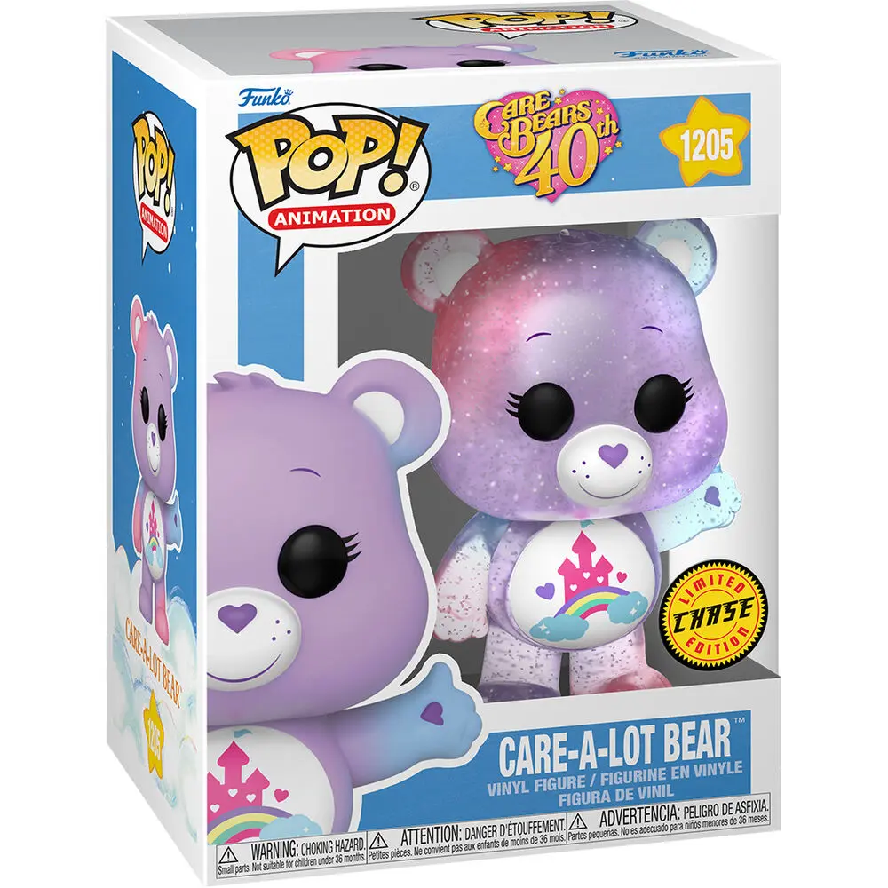 POP Figur Care Bears 40th Anniversary Care a Lot Bear Chase termékfotó