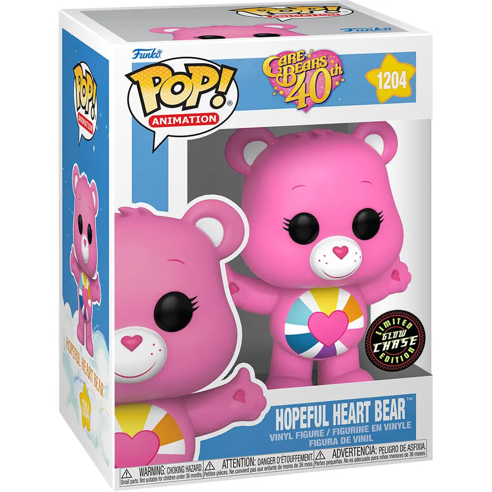 POP Figur Care Bears 40th Anniversary Hopeful Heart Bear Chase termékfotó