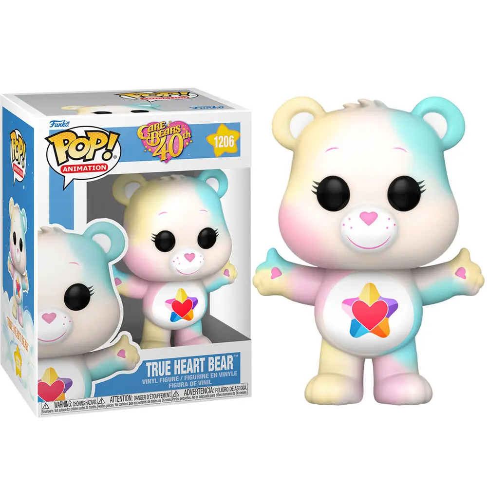 POP Figur Care Bears 40th Anniversary True Heart Bear Produktfoto