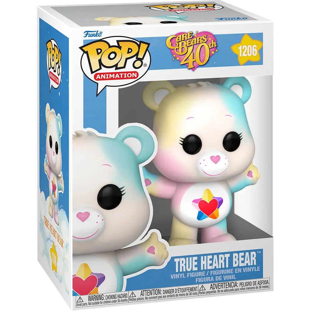 POP Figur Care Bears 40th Anniversary True Heart Bear Produktfoto