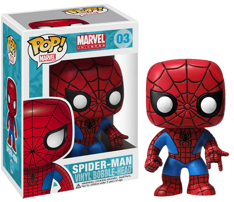 Marvel Comics POP! Vinyl Figur Spider-Man 9 cm termékfotó