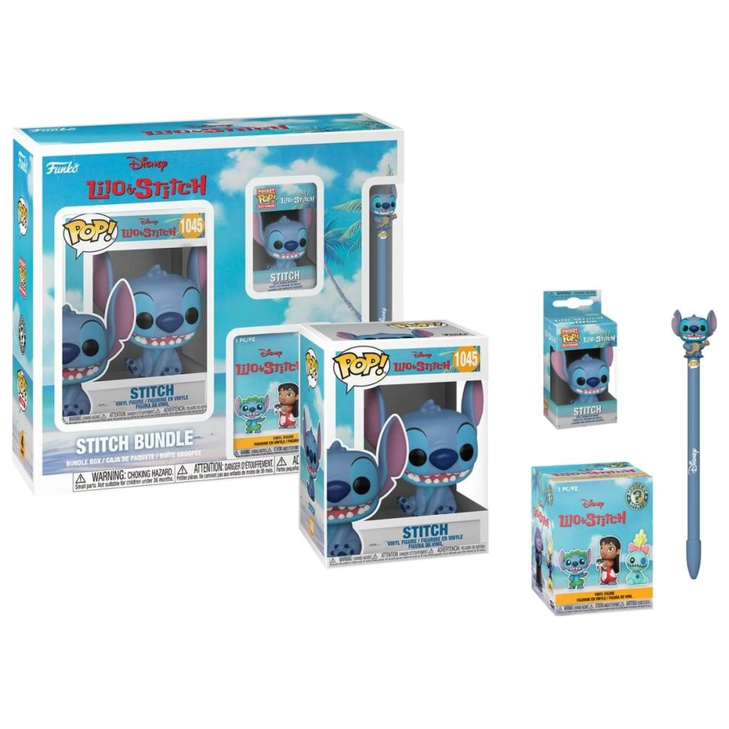 Funko POP Paket Bundle Disney Stitch Produktfoto