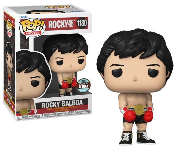 Rocky POP! Movies Vinyl Figur 45th Anniversary Rocky Balboa Specialty Series 9 cm Produktfoto