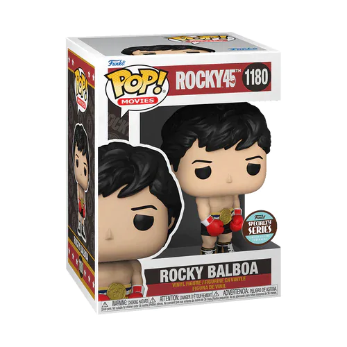 Rocky POP! Movies Vinyl Figur 45th Anniversary Rocky Balboa Specialty Series 9 cm Produktfoto
