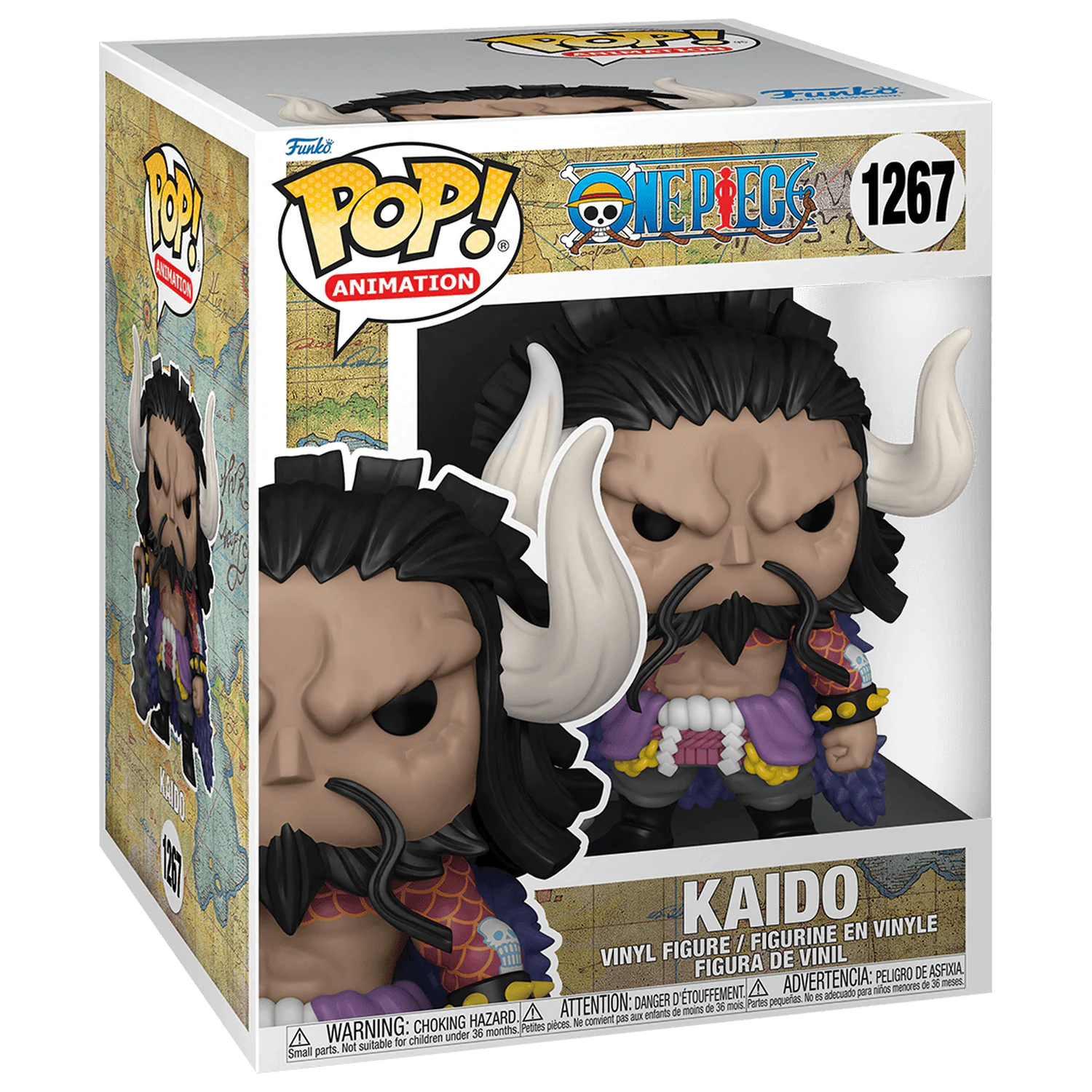 One Piece Super Sized POP! Vinyl Figur Kaido 15 cm Produktfoto