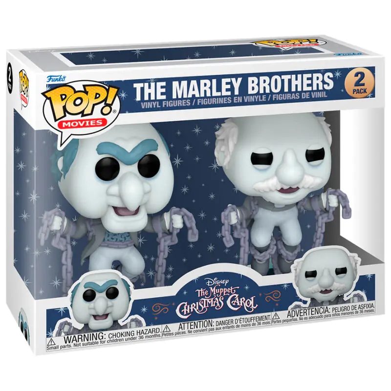 POP 2er-Pack Disney The Muppet Christmas Carol The Marley Brothers termékfotó