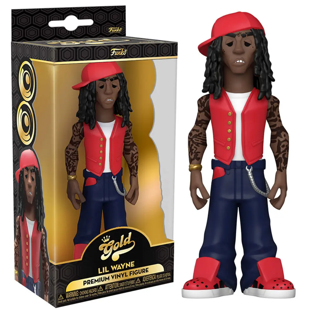 Lil Wayne Vinyl Gold Figur Lil Wayne 13 cm termékfotó