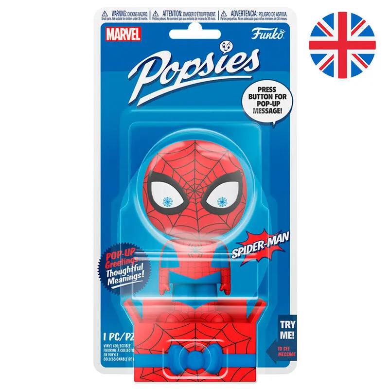 POPsies Figur Marvel Spiderman Englische Version Produktfoto