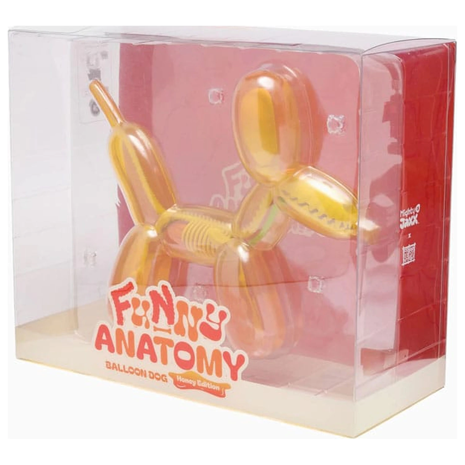 Funny Anatomy Honey Edition Balloon Dog Statue Produktfoto
