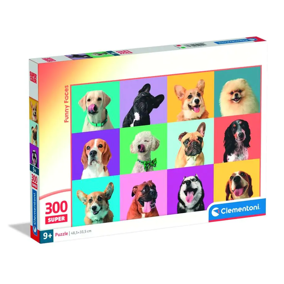 Funny Faces super Puzzle 300St Produktfoto