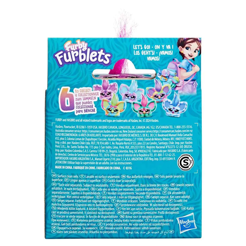 Furblet Hip Bop mini Furby Produktfoto