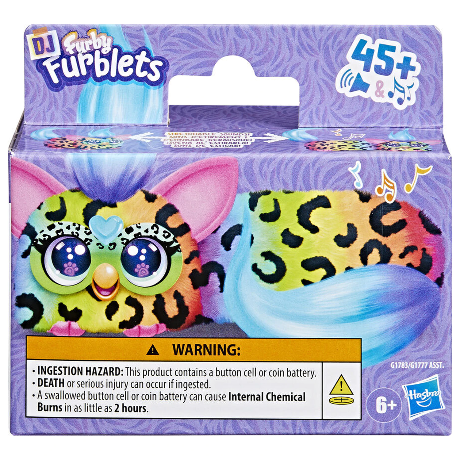 Furblet Rain-Bow-Kat mini Furby Produktfoto