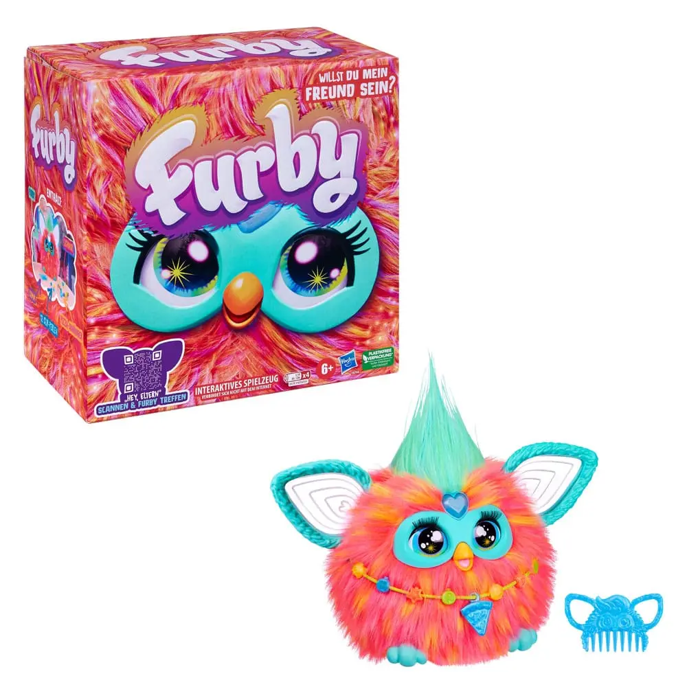 Furby Interaktives Plüsch-Spielzeug Orange *Deutsche Version* Produktfoto