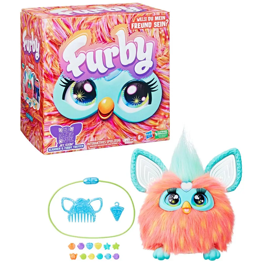 Furby Interaktives Plüsch-Spielzeug Orange *Deutsche Version* Produktfoto