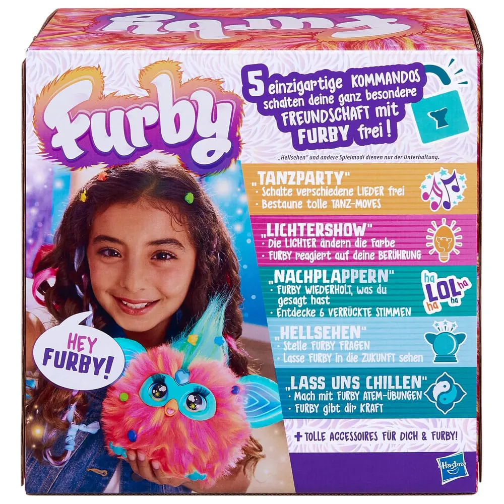 Furby Interaktives Plüsch-Spielzeug Orange *Deutsche Version* Produktfoto