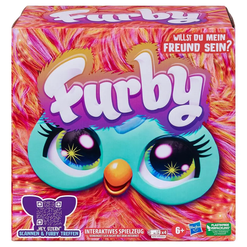 Furby Interaktives Plüsch-Spielzeug Orange *Deutsche Version* Produktfoto