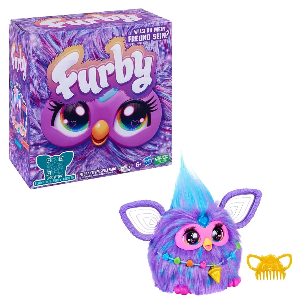 Furby Interaktives Plüsch-Spielzeug Lila *Deutsche Version* Produktfoto