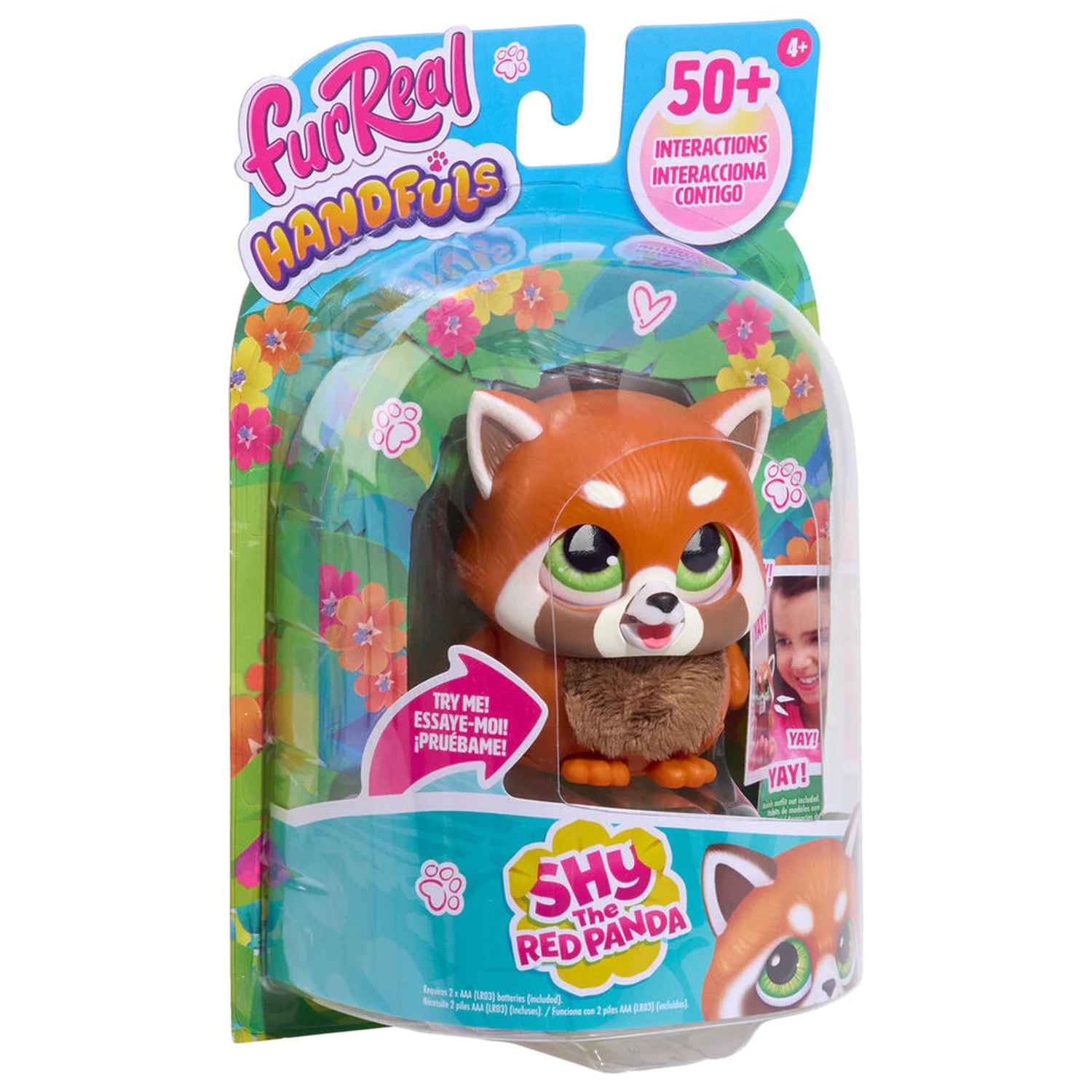 FurReal Handfuls Roter Panda interaktive Puppe Produktfoto