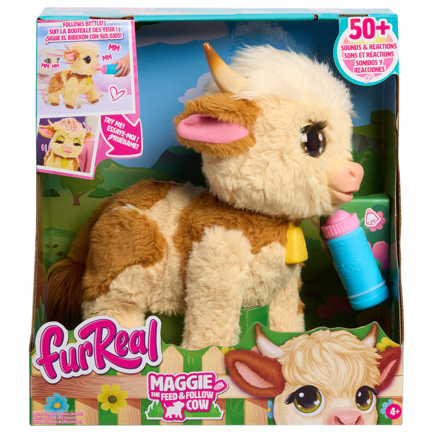 FurReal Maggie die Kuh Interaktives Plüschtier Produktfoto