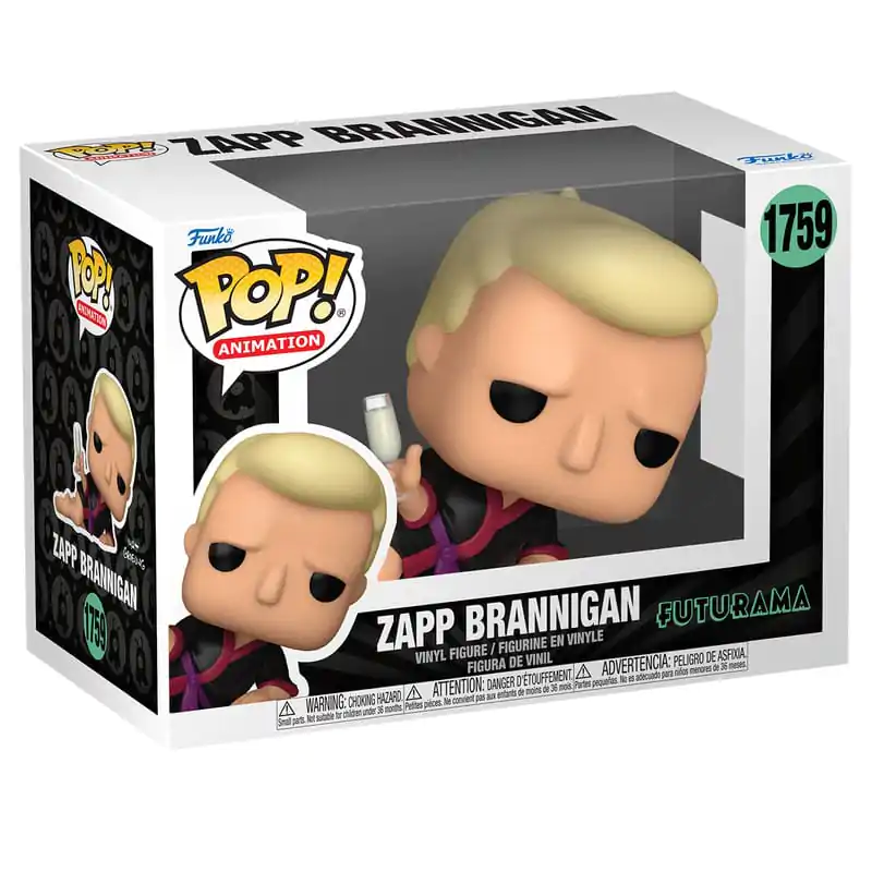 Futurama Pop! Animation Vinyl Figur Zapp Brannigan 9 cm termékfotó