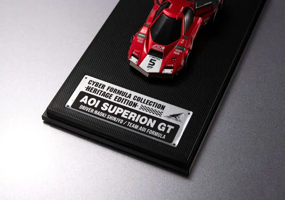 Future GPX Cyber Formula Fahrzeug Aoi Superion GT Heritage Edition 7 cm Produktfoto