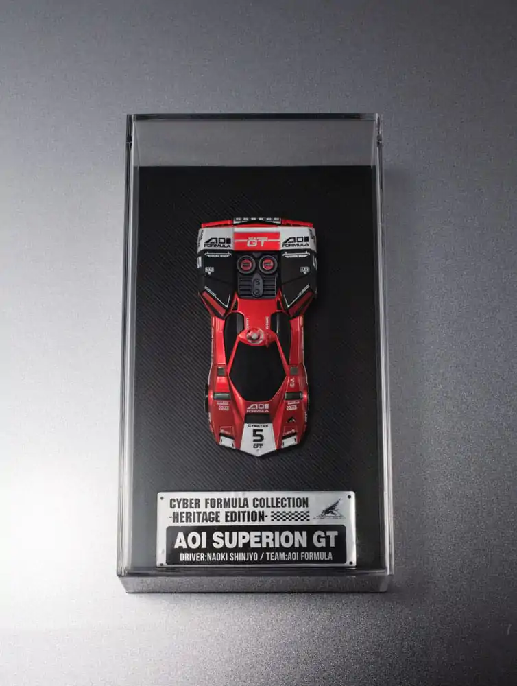 Future GPX Cyber Formula Fahrzeug Aoi Superion GT Heritage Edition 7 cm Produktfoto