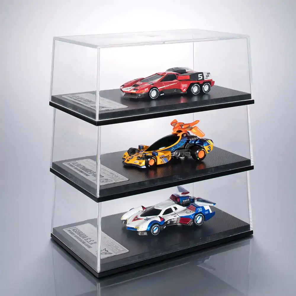 Future GPX Cyber Formula Fahrzeuge 3er-Pack Asurada G.S.X & Albatrander 602 & Aoi Superion GT Set Heritage Edition 7 cm Produktfoto
