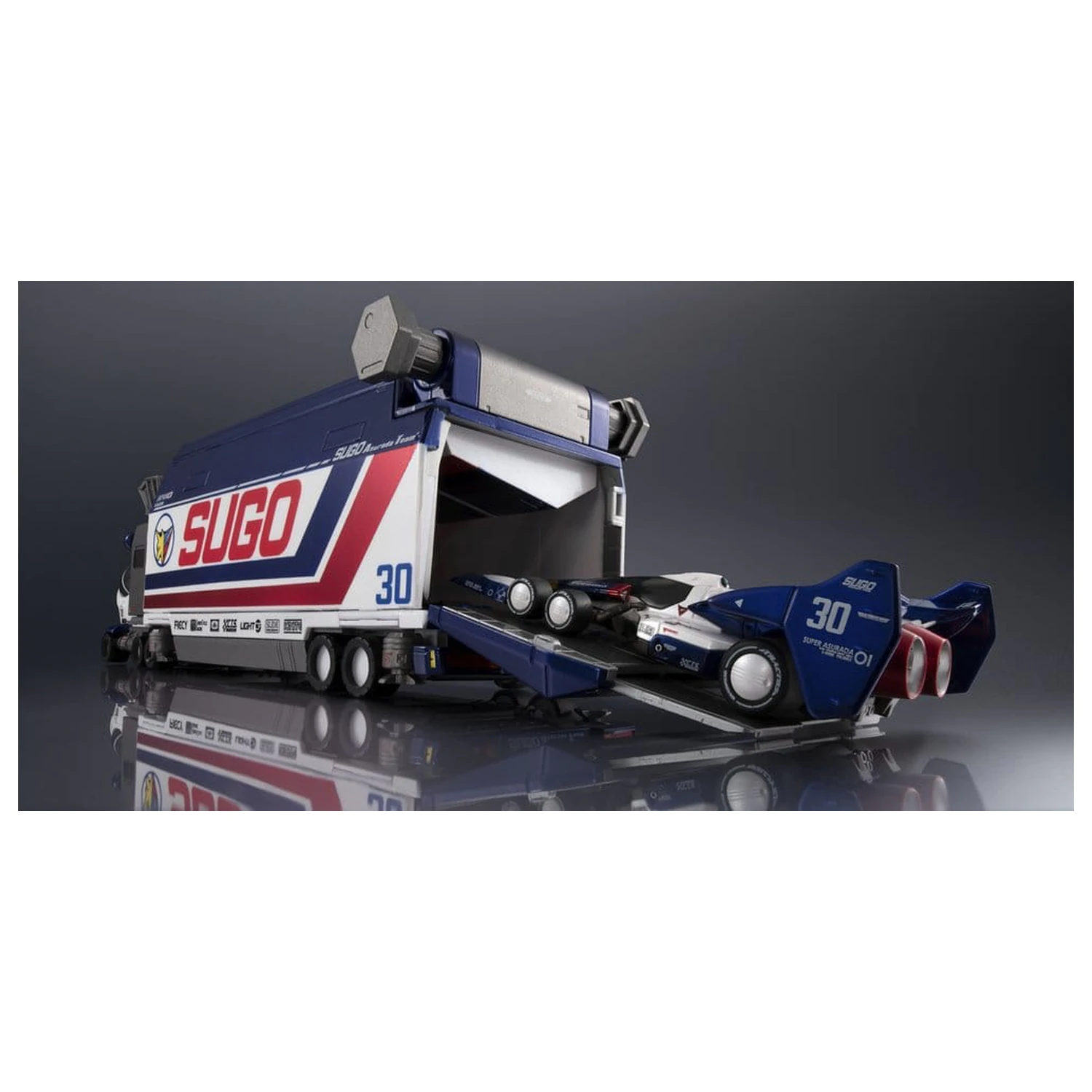 Future GPX Cyber Formula Collection Fahrzeuge 2er-Pack Sugolegerd 10V5000 & Super Asurada 01 Circuit Mode -Heritage Edition- DX 22 cm (mit Geschenk) Produktfoto