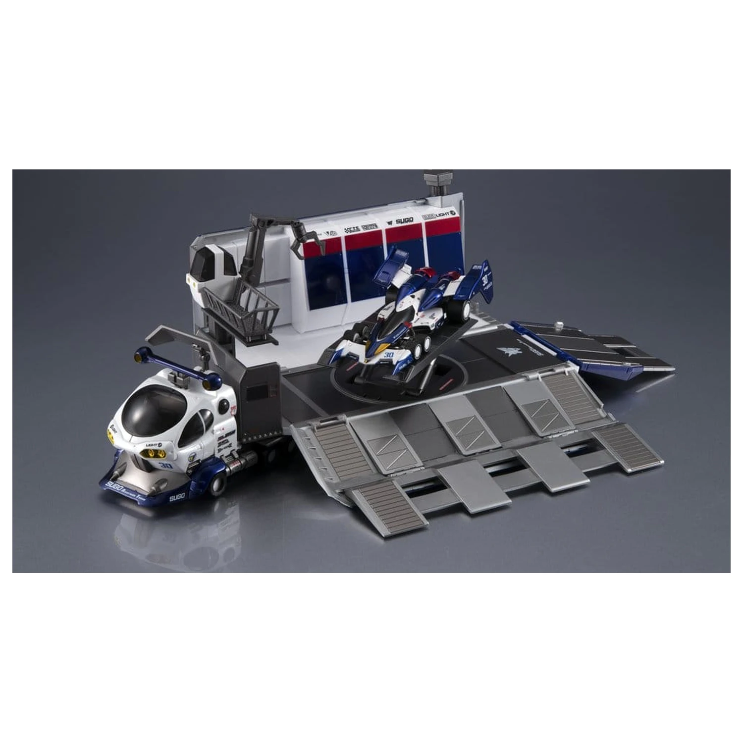 Future GPX Cyber Formula Collection Fahrzeuge 2er-Pack Sugolegerd 10V5000 & Super Asurada 01 Circuit Mode -Heritage Edition- DX 22 cm (mit Geschenk) Produktfoto