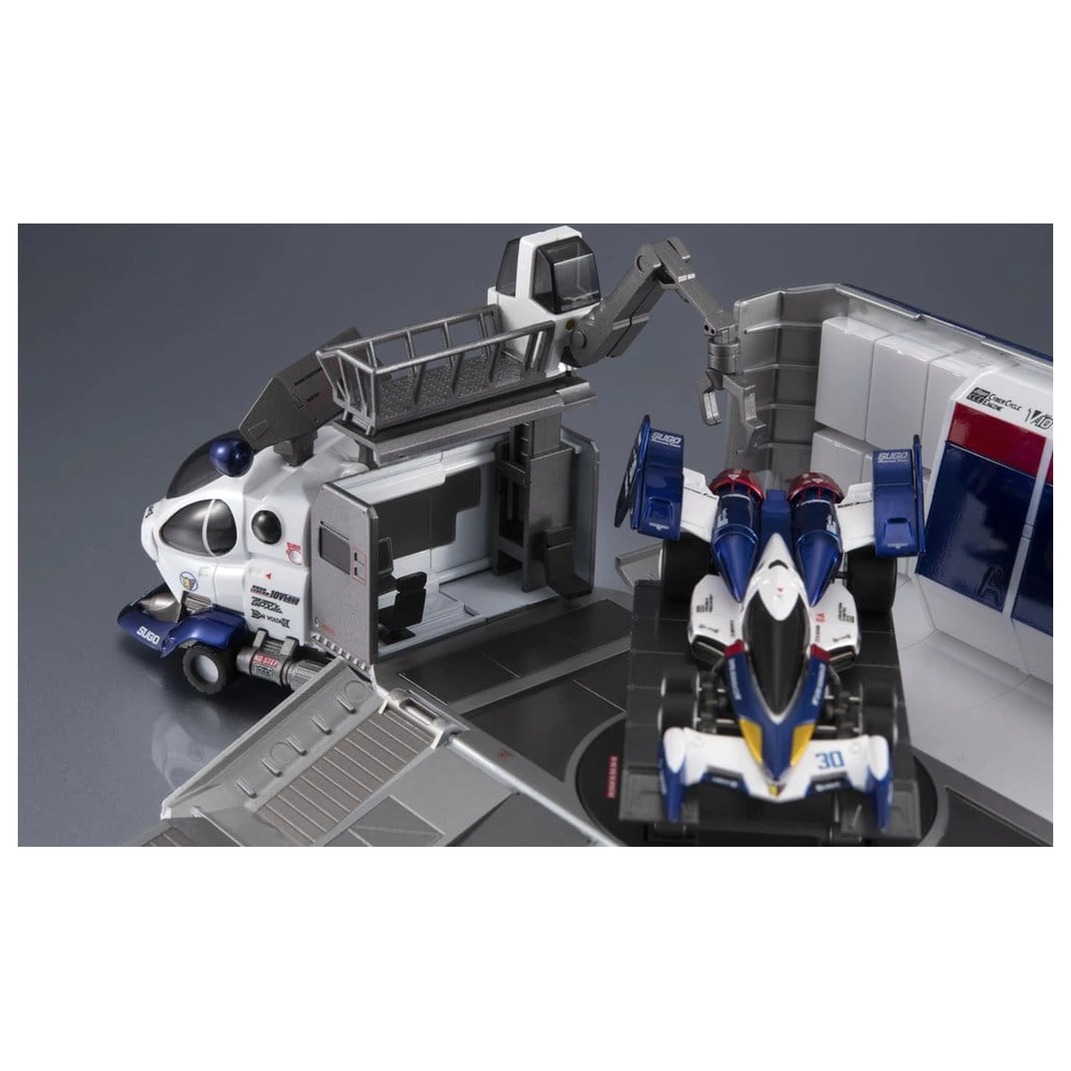 Future GPX Cyber Formula Collection Fahrzeuge 2er-Pack Sugolegerd 10V5000 & Super Asurada 01 Circuit Mode -Heritage Edition- DX 22 cm (mit Geschenk) Produktfoto