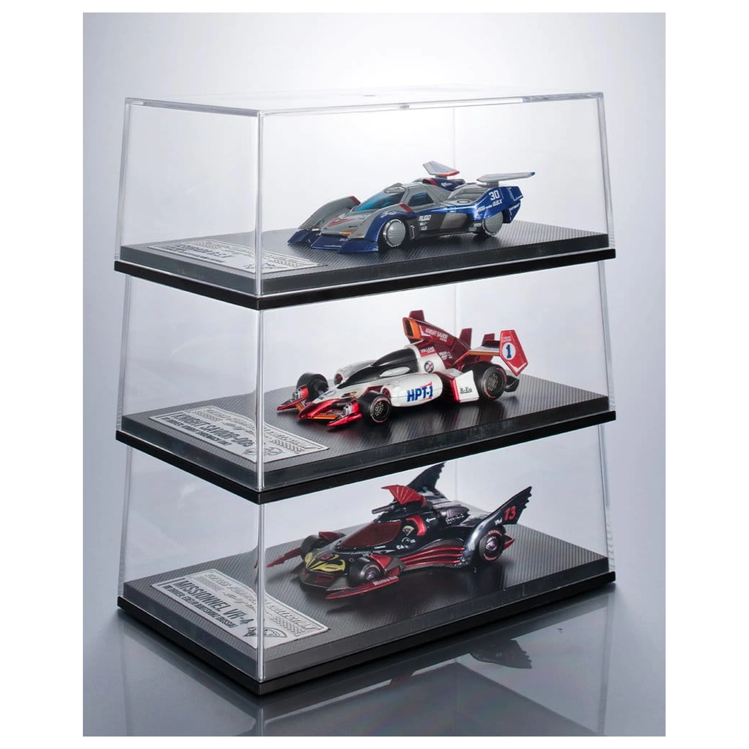 Future GPX Cyber Formula Cyber Formula Collection -Heritage Edition- Fahrzeug Set 3er-Pack Asurada G.S.X Aero Mode & Knight Savior 005 & Missionel VR-4 Produktfoto