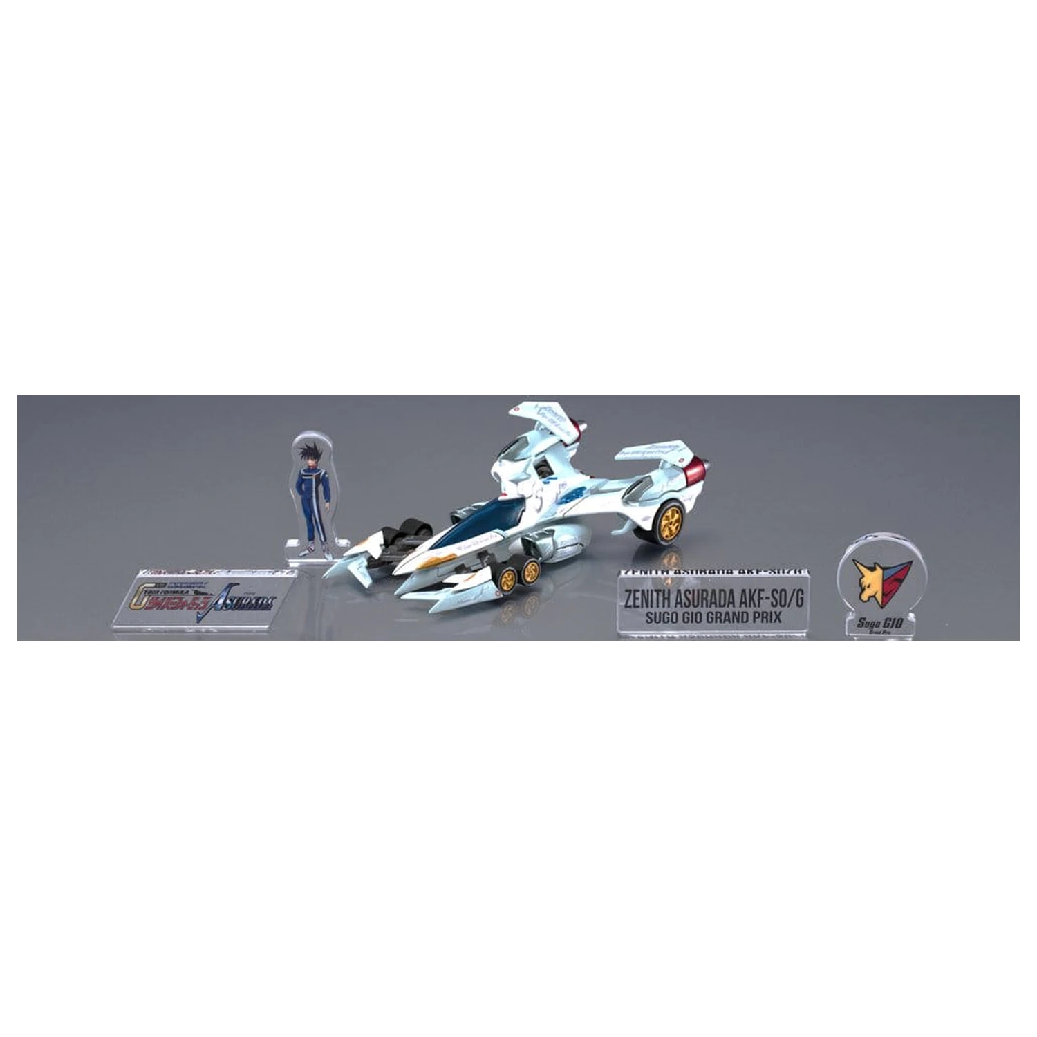 Future GPX Cyber Formula Cyber Formula Collection -Heritage Edition- Fahrzeug DX Asurada Zenith Asurada AKF-S0/G Rollout-Set 15 Zentimeter Produktfoto