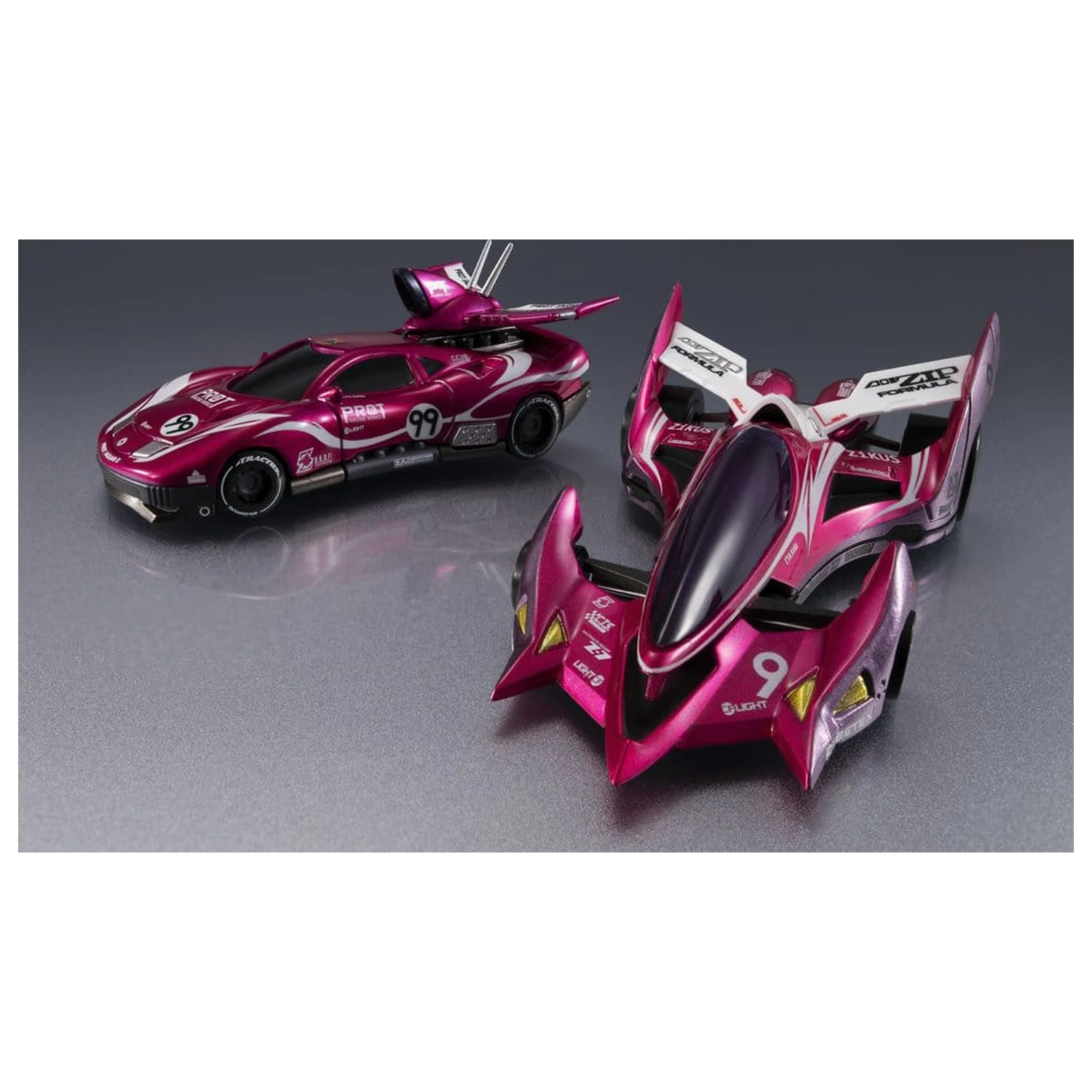 Future GPX Cyber Formula Cyber Formula Collection -Heritage Edition- Fahrzeuge 2er-Pack Proto Jaguar Z-6 & Aoi Stealth Jaguar Z-7 Produktfoto